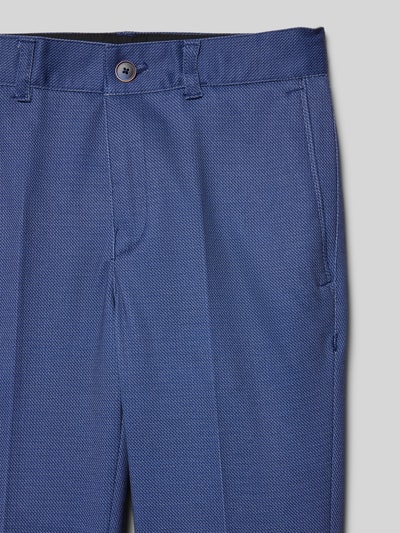 G.O.L. Slim Fit Anzughose mit Bügelfalten Marine 2