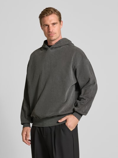 ANNARR Sweatshirt mit Kapuze Modell 'ASTOR' Graphit 4