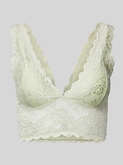 Only Bralette mit Spitzenbesatz Modell 'CHLOE' Mint 2