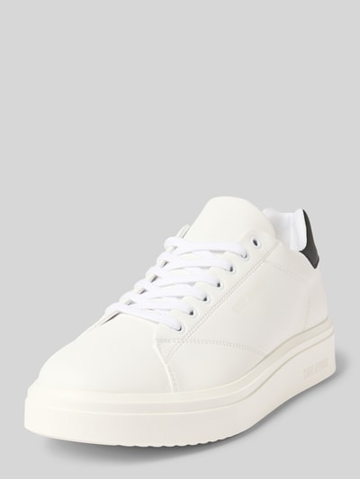 Steve Madden Leren sneakers met labelopschrift, model 'FYNNER' Wit - 1