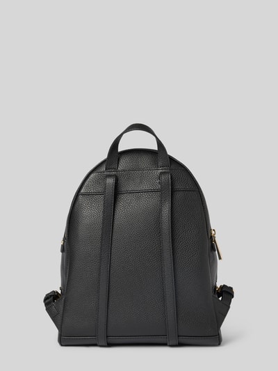 MICHAEL Michael Kors Lederrucksack mit Label-Applikation Modell 'RHEA' Black 4