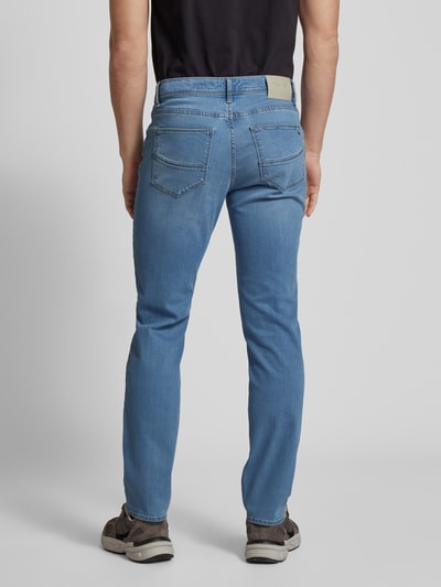 Brax Straight Fit Jeans mit Stretch-Anteil Modell 'CADIZ' Hellblau 5