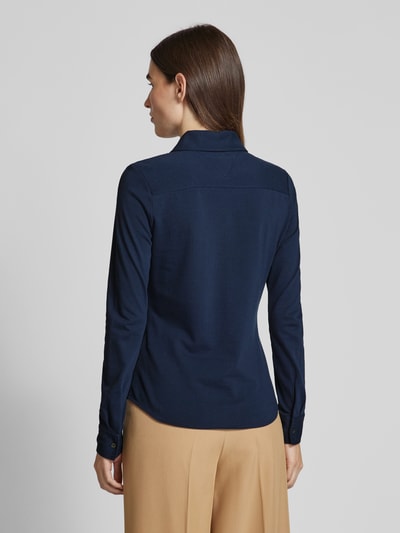 Tommy Hilfiger Slim Fit Hemdbluse im langärmeligen Design Modell '1985' Marine 5