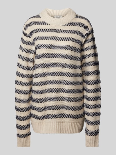 Casual Friday Strickpullover mit Turtleneck Modell 'Karl' Offwhite 1