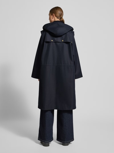 Barbour Regular Fit Parkamantel aus Baumwoll-Mix Marine 5