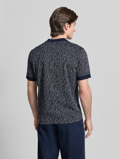 JOOP! COLLECTION Poloshirt mit kurzer Knopfleiste Modell 'Jadson' Marine 5