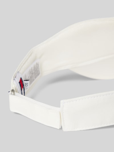 Tommy Hilfiger Visor mit Label-Stitching Offwhite 2