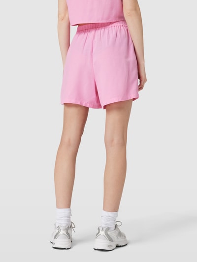 Pieces Sweatshorts met elastische band, model 'MILANO' Roze - 5