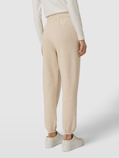 Polo Ralph Lauren Spodnie dresowe z wyhaftowanym logo Écru melanż 5