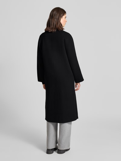 OAKWOOD Lange jas van wolmix, model 'DONATELLA' Zwart - 5