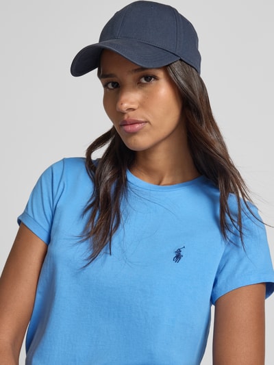 Polo Ralph Lauren T-Shirt mit Label-Stitching Blau 3