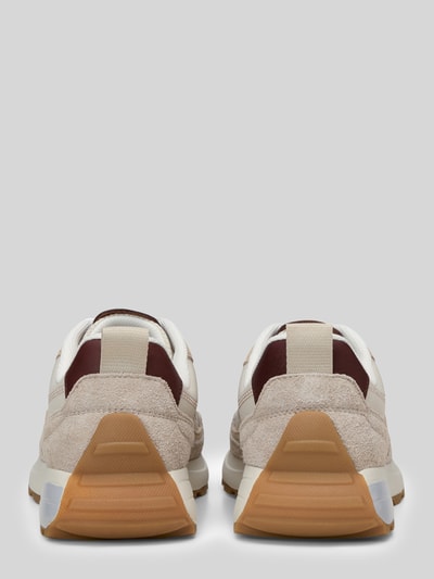 Marc O'Polo Low-top-sneakers van echt leer Beige - 4