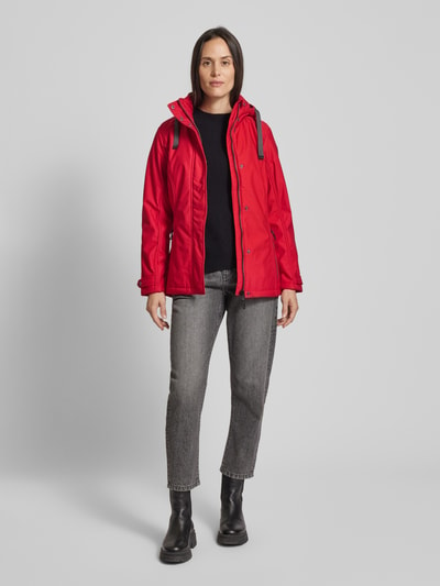 G.I.G.A. DX Softshelljacke mit Reißverschlusstaschen Rot 1