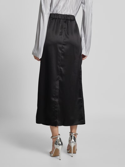 Vero Moda Midi-Rock mit elastischem Bund Modell 'Merle' Black 5