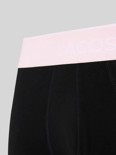 Lacoste Boxershort van katoenmix in set van 3 Felroze - 2