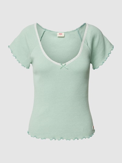 Levi's® T-Shirt mit Strukturmuster Mint 2