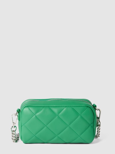 Valentino Bags Umhängetasche mit Steppnähten Modell 'OCARINA' Dunkelgruen 3