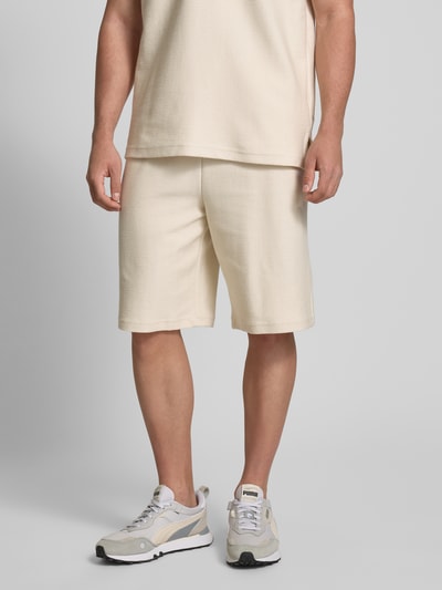 PUMA PERFORMANCE Shorts mit elastischem Bund Offwhite 4