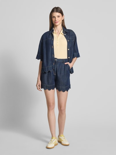 s.Oliver RED LABEL Koszulka polo o kroju regular fit z dżerseju z czystej bawełny Jasnożółty 1