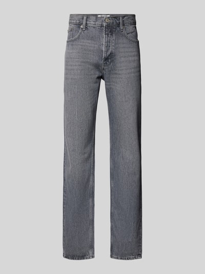 Only & Sons Straight fit jeans met wol, model 'EDGE' Lichtgrijs - 2