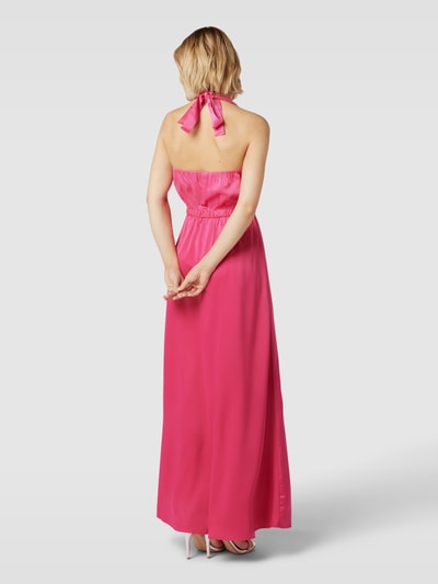 YAS Midikleid mit Neckholder Modell 'ATHENA' Pink 5