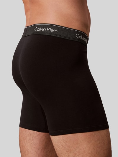 Calvin Klein Underwear Pants mit elastischem Logo-Bund im 3er-Pack Rot 3