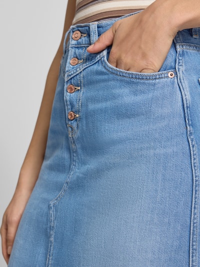 Pepe Jeans Ausgestellter Jeansrock aus Baumwoll-Mix Modell 'MIRA' Jeansblau 3