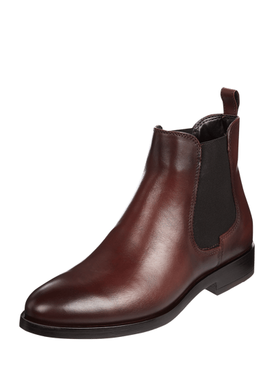 Tamaris Chelsea-boots van leer Donkerbruin - 1