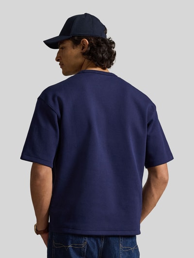 Polo Ralph Lauren t-shirt o kroju loose fit z mieszanki bawełny Granatowy 5
