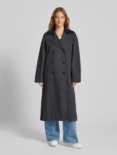 Levi's® Regular Fit Mantel mit Reverskragen Modell 'Bree' Black 4