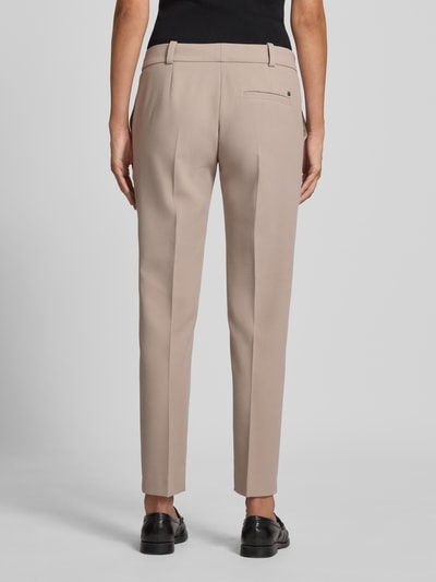 HUGO Regular fit stoffen broek met viscose, model 'HETANA' Zand - 5