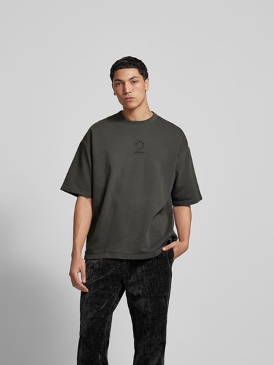 DAILY PAPER T-Shirt mit Label-Print Black 4