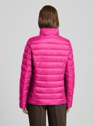 Christian Berg Woman Selection Gewatteerd jack met opstaande kraag Donkerblauw - 5