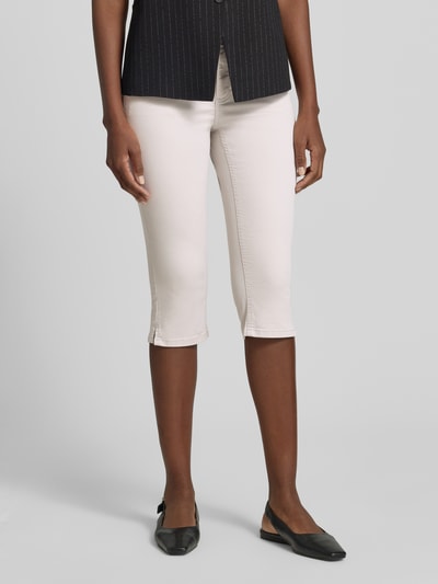 ANGELS Caprihose mit elastischem Bund Modell 'AnnaCapri Sporty' Hellgrau 4