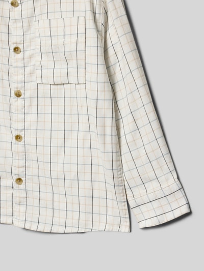 Mayoral Hemd mit Knopfleiste Offwhite 2