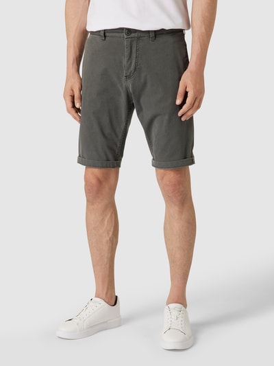 Tom Tailor Bermudas mit Allover-Muster Mittelgrau 4