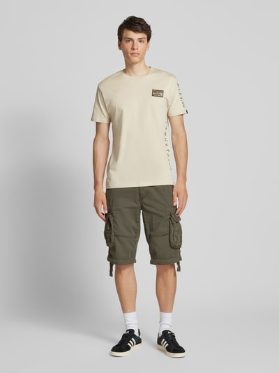 Alpha Industries Bermudas mit Cargotaschen Modell 'JET' Anthrazit 1