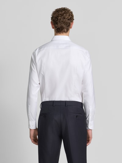 BOSS Slim Fit Businesshemd aus reiner Baumwolle Modell 'H-HANK-K' Weiss 5