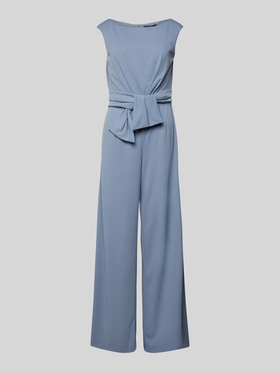 Vera Mont Jumpsuit mit Bindegürtel Hellblau 2