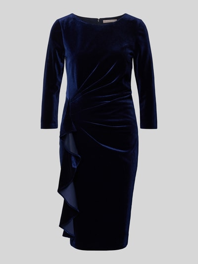 Christian Berg Cocktail Sukienka koktajlowa o długości do kolan z okrągłym dekoltem Ciemnoniebieski melanż 2