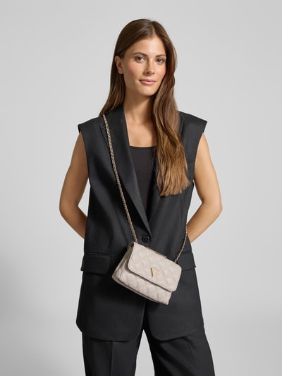 Guess Handtas met hengsel, model 'GIULLY' Steengrijs - 1
