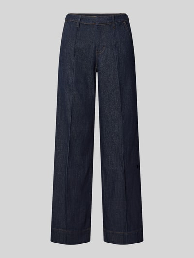 s.Oliver RED LABEL Wide leg jeans van katoenmix Jeansblauw - 2