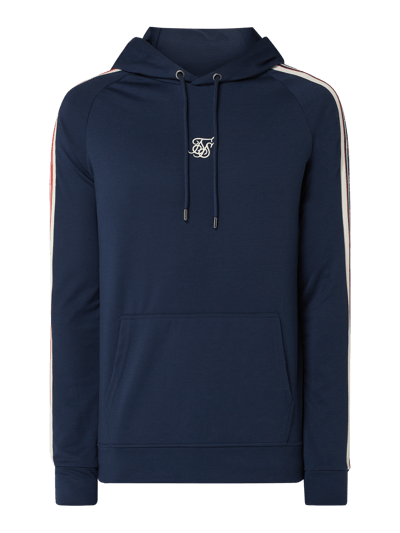 SIK SILK Hoodie mit Raglanärmeln  Marineblau 2