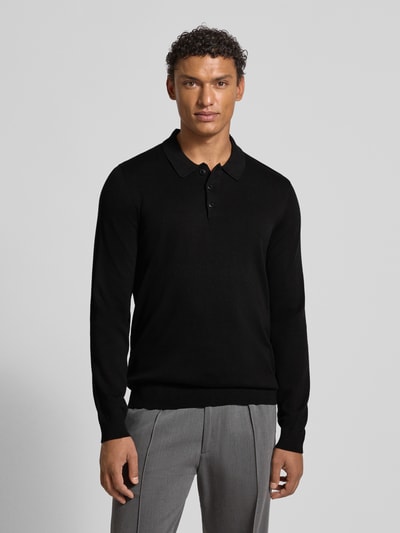 Casual Friday Strickpullover aus reiner Baumwolle Modell 'VALD' Black 4