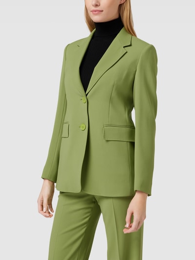 Max Mara Studio Blazer mit Reverskragen Modell 'ROSETTA' Hellgruen 4