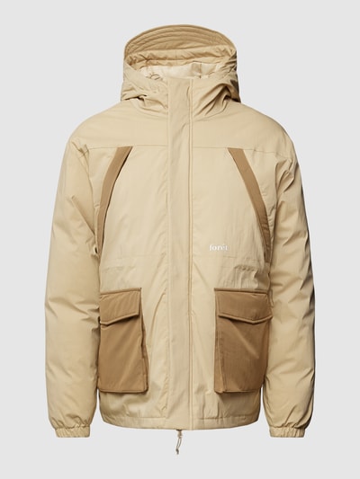 Forét Parka min Two-Tone-Machart Sand 1