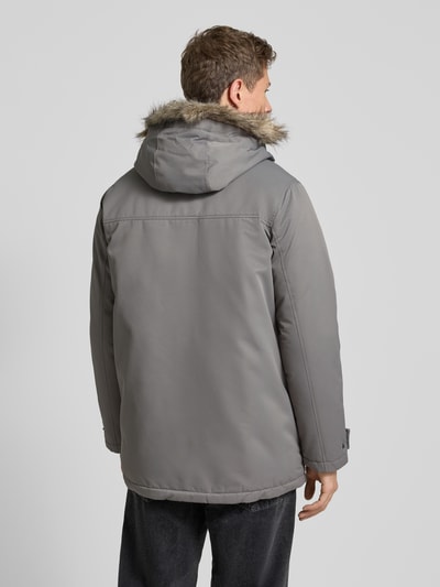 Jack & Jones Jack met capuchon, model 'CHARLIE' Middengrijs - 5