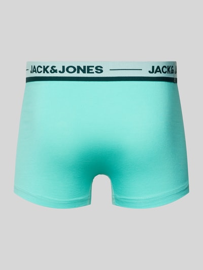 Jack & Jones Trunks mit elastischem Label-Bund im 5er-Pack Tuerkis 3