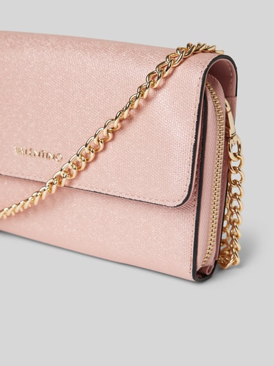 VALENTINO BAGS Clutch met labelapplicatie, model 'KALUA' Roségoud - 2