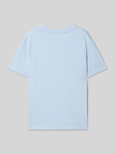 Jack & Jones T-Shirt mit Label-Print Modell 'TAVIRA' Hellblau 3